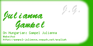 julianna gampel business card